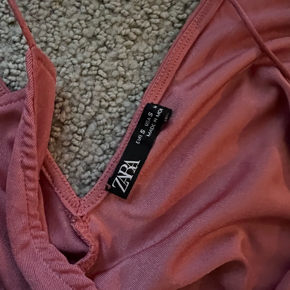 Pink Midi Summer Dress Zara - Picture 2 of 2